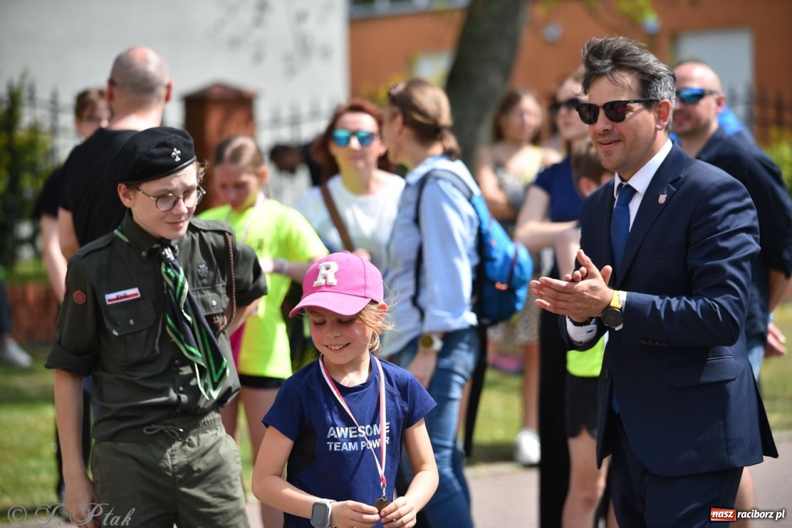 Zdjęcie w galerii na portalu naszraciborz.pl: Mateusz Mrówka najszybszy w XVII Biegu bez Granic wiadomości z regionu