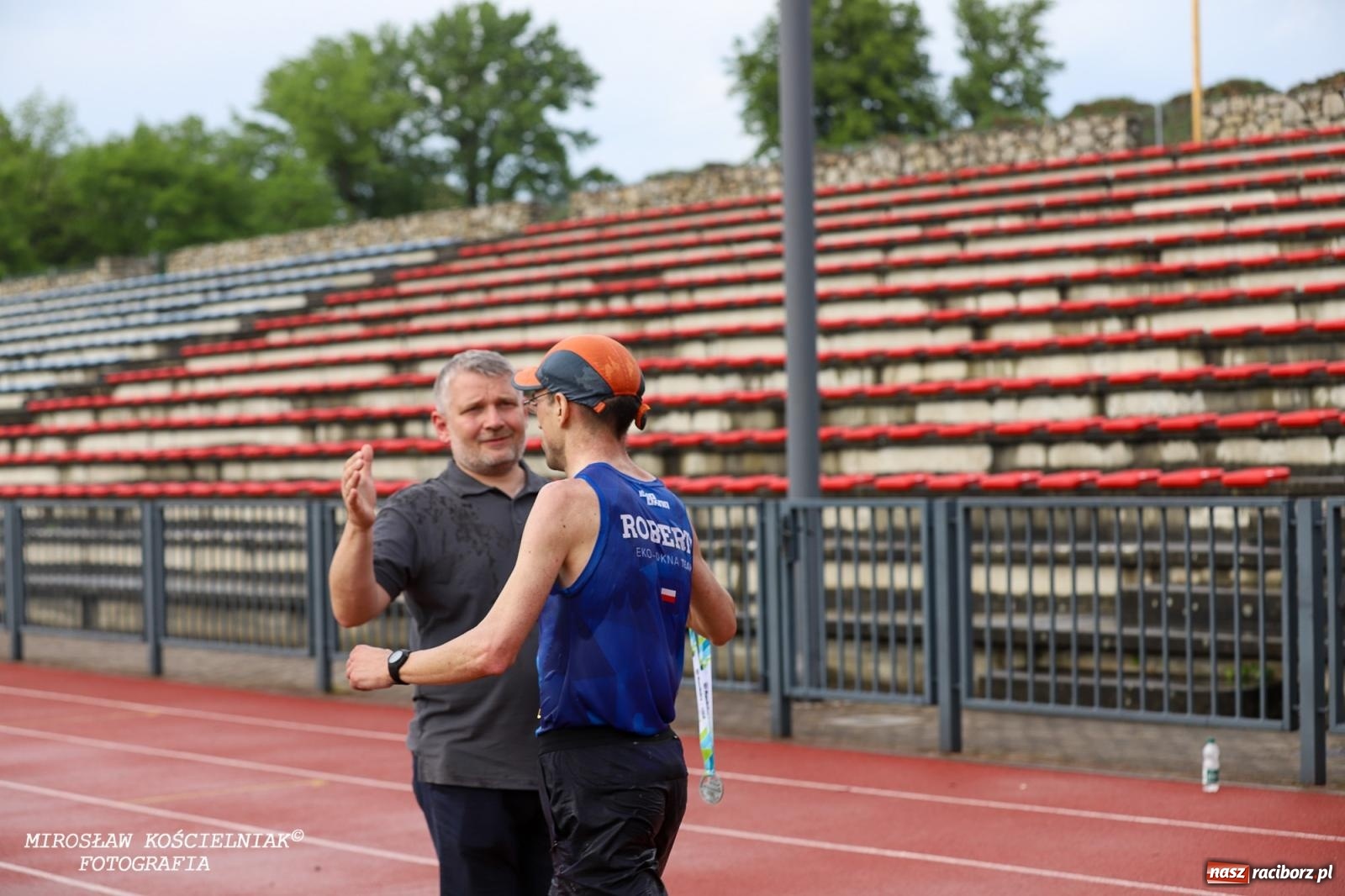 Zdjęcie w galerii na portalu naszraciborz.pl: Mateusz Mrówka najszybszy w XVII Biegu bez Granic wiadomości z regionu