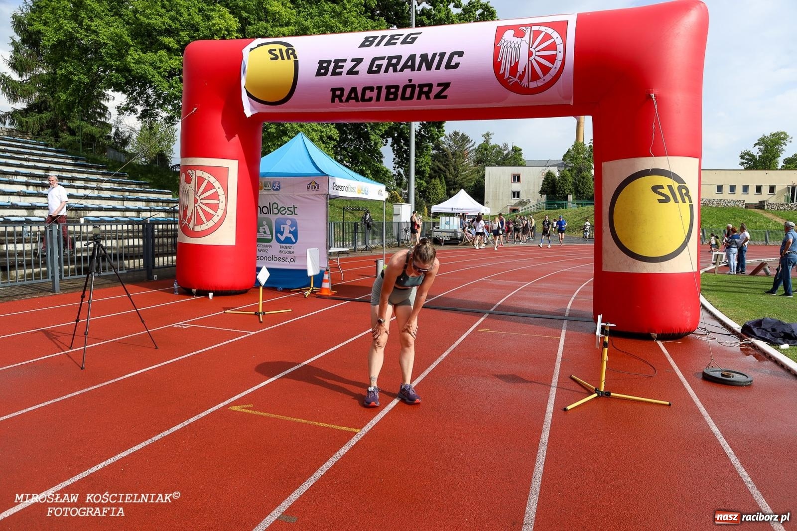 Zdjęcie w galerii na portalu naszraciborz.pl: Mateusz Mrówka najszybszy w XVII Biegu bez Granic wiadomości z regionu