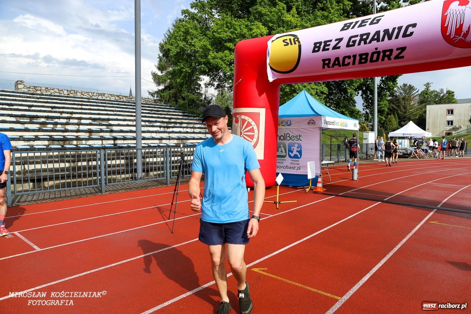 Zdjęcie w galerii na portalu naszraciborz.pl: Mateusz Mrówka najszybszy w XVII Biegu bez Granic wiadomości z regionu