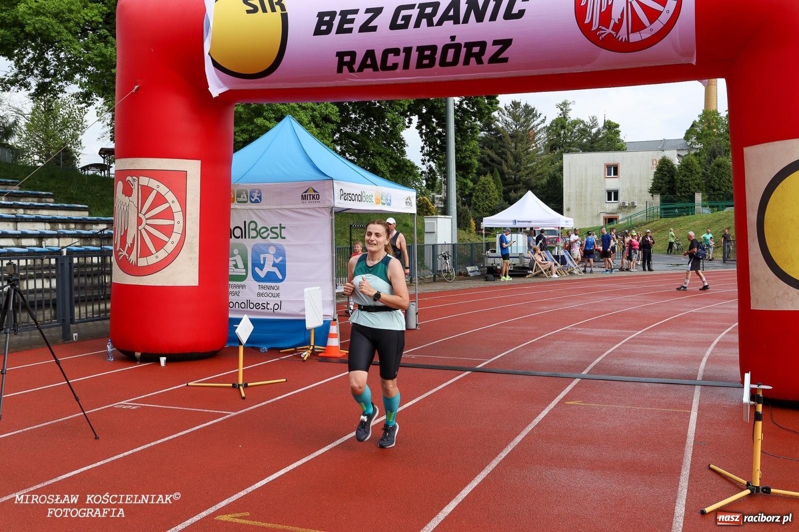 Zdjęcie w galerii na portalu naszraciborz.pl: Mateusz Mrówka najszybszy w XVII Biegu bez Granic wiadomości z regionu