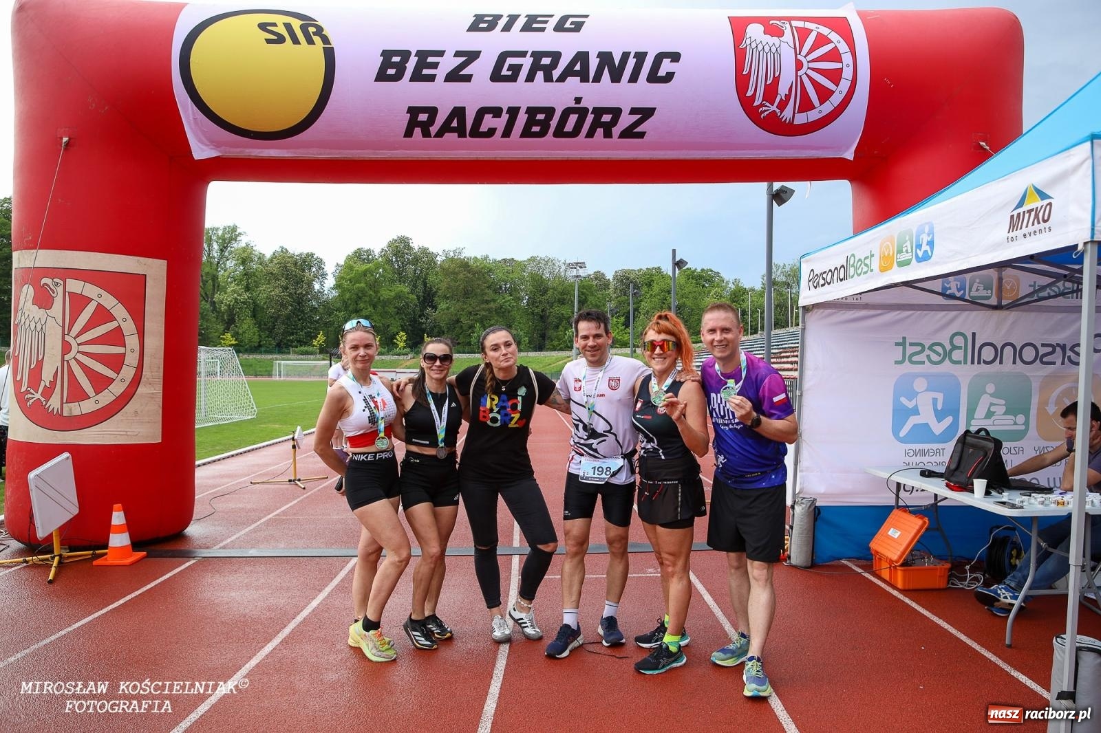 Zdjęcie w galerii na portalu naszraciborz.pl: Mateusz Mrówka najszybszy w XVII Biegu bez Granic wiadomości z regionu