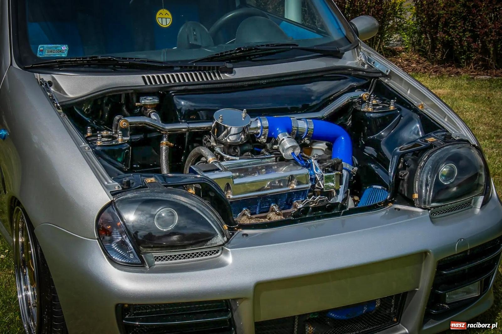 Zdjęcie w galerii na portalu naszraciborz.pl: Car Party w Aquabrax Szymocice - żądza prędkości i doskonałości [FOTO  i WIDEO] wiadomości z regionu