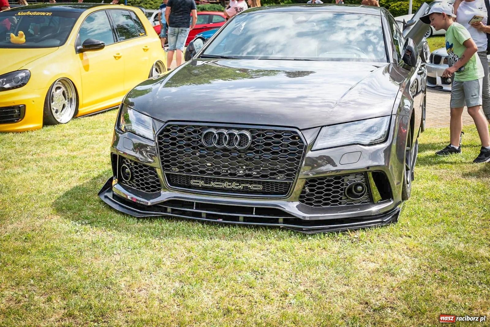 Zdjęcie w galerii na portalu naszraciborz.pl: Car Party w Aquabrax Szymocice - żądza prędkości i doskonałości [FOTO  i WIDEO] wiadomości z regionu