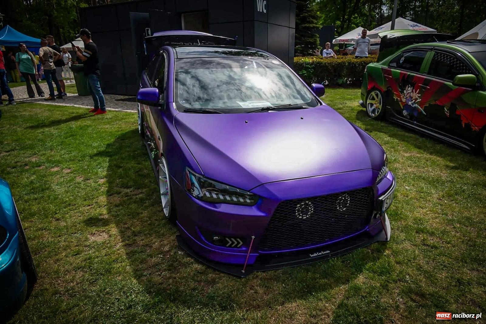 Zdjęcie w galerii na portalu naszraciborz.pl: Car Party w Aquabrax Szymocice - żądza prędkości i doskonałości [FOTO  i WIDEO] wiadomości z regionu