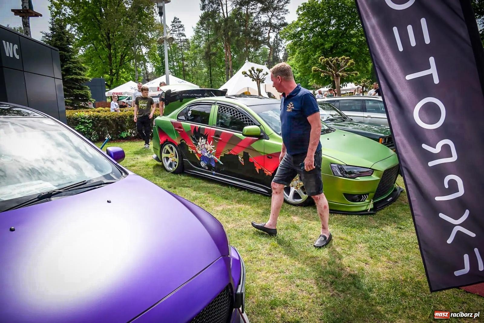 Zdjęcie w galerii na portalu naszraciborz.pl: Car Party w Aquabrax Szymocice - żądza prędkości i doskonałości [FOTO  i WIDEO] wiadomości z regionu