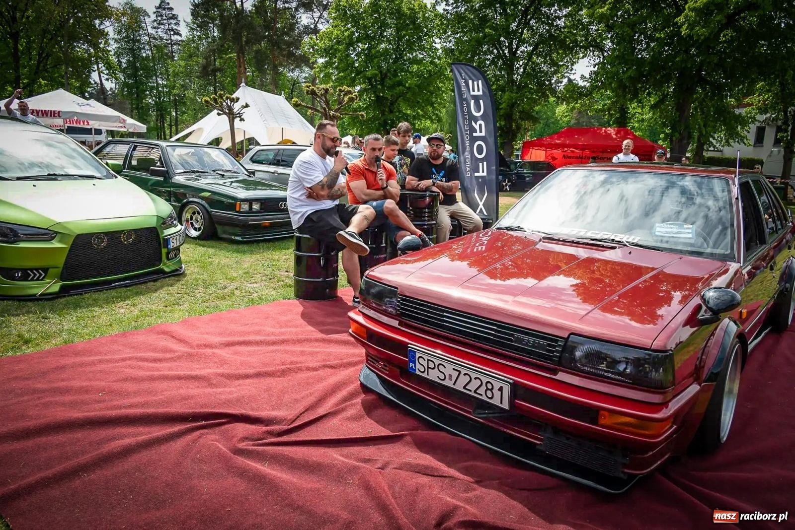 Zdjęcie w galerii na portalu naszraciborz.pl: Car Party w Aquabrax Szymocice - żądza prędkości i doskonałości [FOTO  i WIDEO] wiadomości z regionu