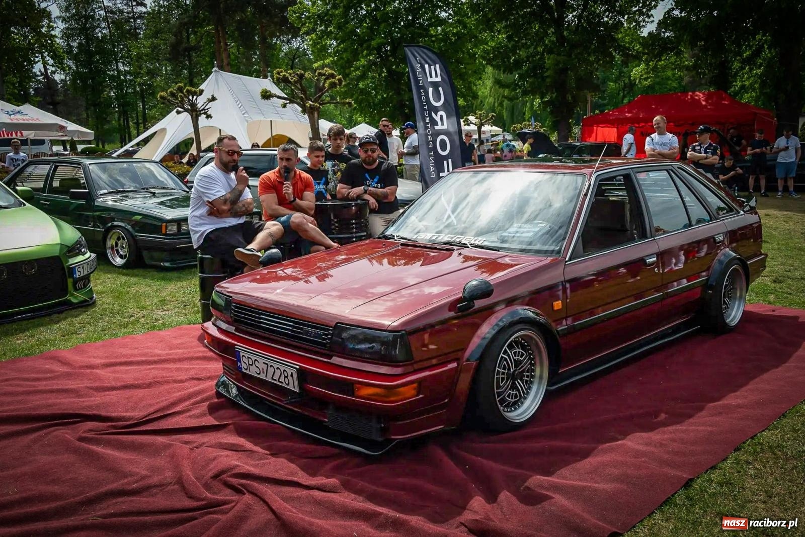 Zdjęcie w galerii na portalu naszraciborz.pl: Car Party w Aquabrax Szymocice - żądza prędkości i doskonałości [FOTO  i WIDEO] wiadomości z regionu