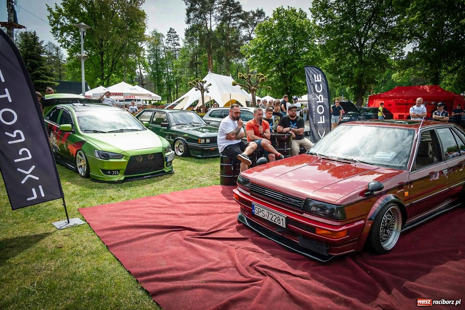 Zdjęcie w galerii na portalu naszraciborz.pl: Car Party w Aquabrax Szymocice - żądza prędkości i doskonałości [FOTO  i WIDEO] wiadomości z regionu