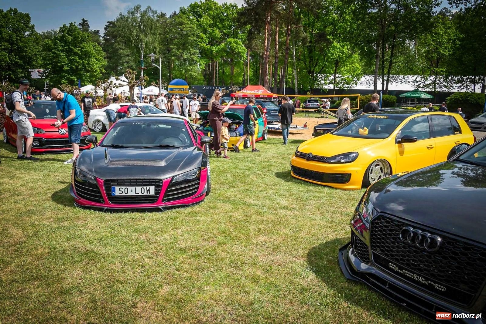 Zdjęcie w galerii na portalu naszraciborz.pl: Car Party w Aquabrax Szymocice - żądza prędkości i doskonałości [FOTO  i WIDEO] wiadomości z regionu