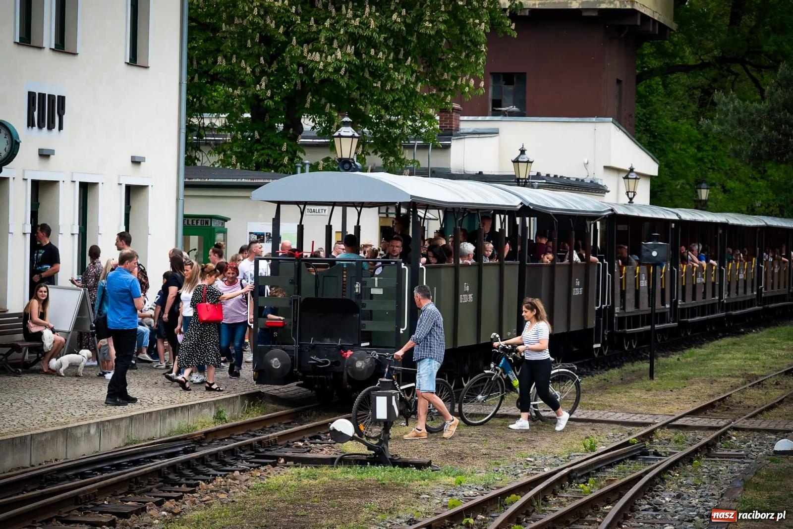 Zdjęcie w galerii na portalu naszraciborz.pl: Rudzka majówka z wąskotorówką i makietą kolejową [FOTO i WIDEO] wiadomości z regionu