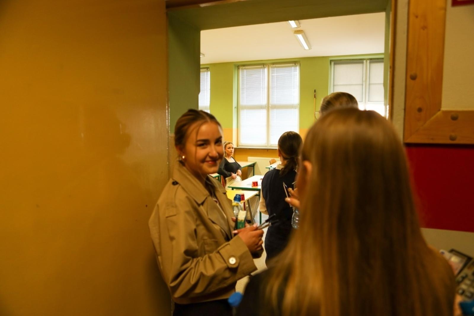 Zdjęcie w galerii na portalu naszraciborz.pl: Matura z matematyki w CKZiU nr 1 – egzamin w Gastronomiku i Budowlance wiadomości z regionu