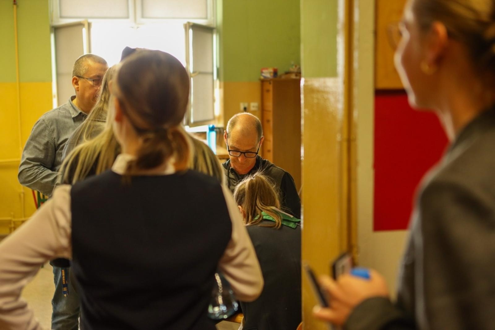 Zdjęcie w galerii na portalu naszraciborz.pl: Matura z matematyki w CKZiU nr 1 – egzamin w Gastronomiku i Budowlance wiadomości z regionu