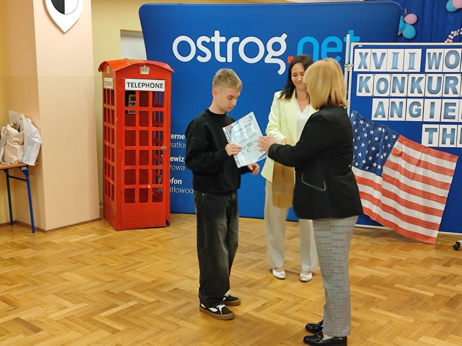 Zdjęcie w galerii na portalu naszraciborz.pl: XVII Wojewódzki Konkurs Języka Angielskiego The Globe w SP18  wiadomości z regionu