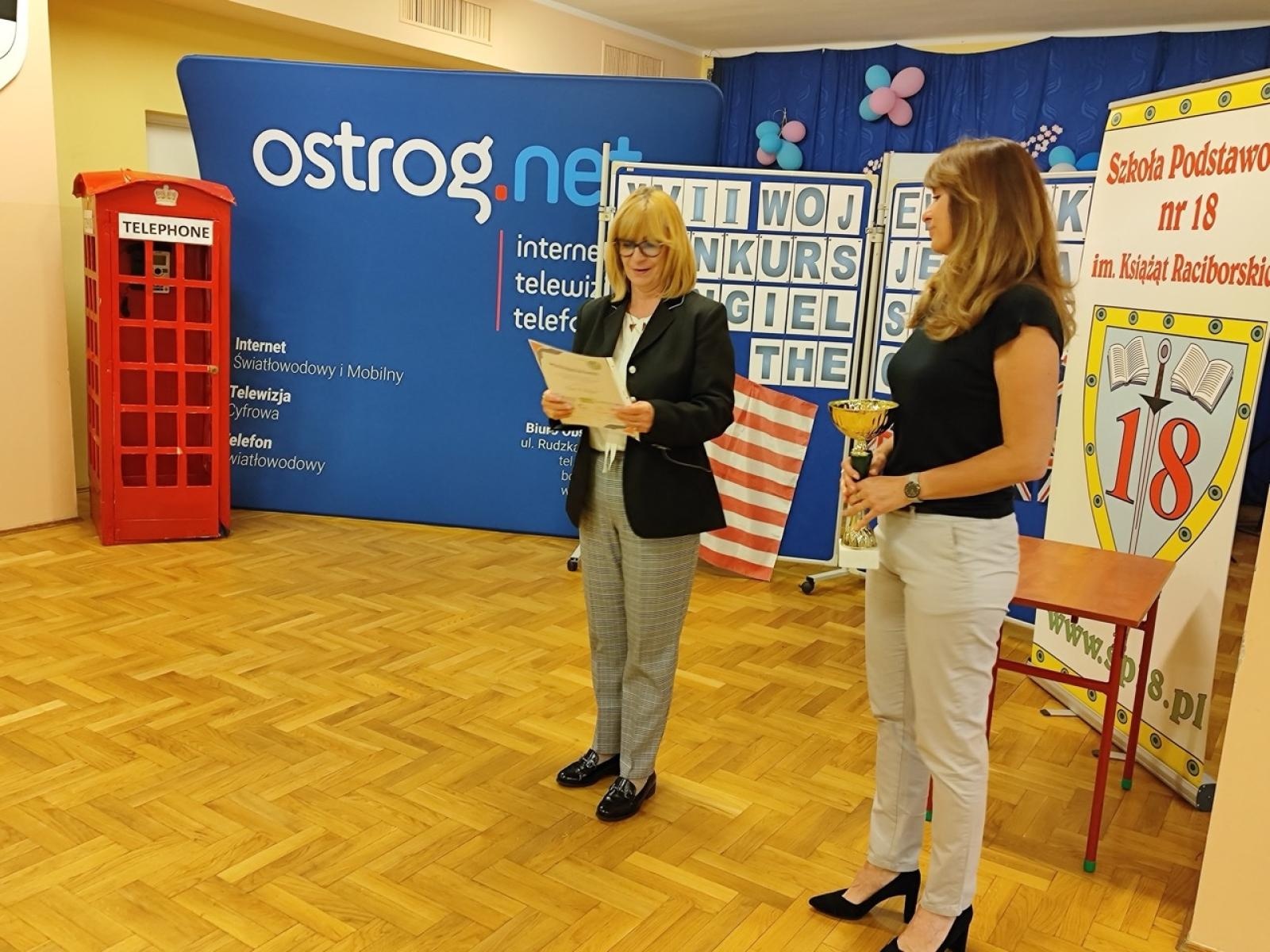 Zdjęcie w galerii na portalu naszraciborz.pl: XVII Wojewódzki Konkurs Języka Angielskiego The Globe w SP18  wiadomości z regionu