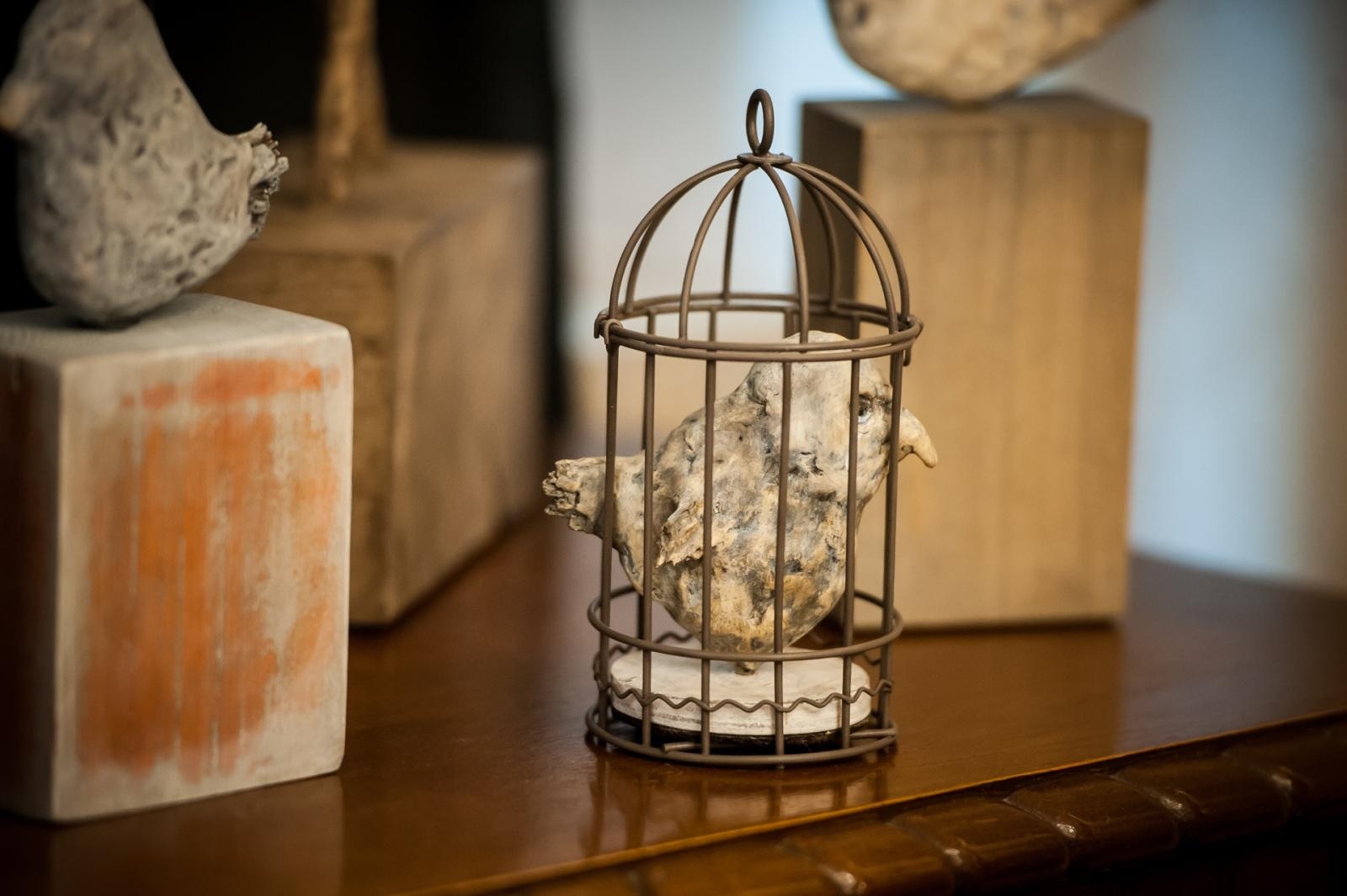 Zdjęcie w galerii na portalu naszraciborz.pl: Ciemna noc duszy – wernisaż prac Jolanty Krzyżek na zamku wiadomości z regionu