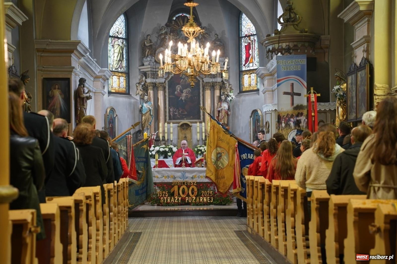 Zdjęcie w galerii na portalu naszraciborz.pl: 100-lecie OSP Gamów. Wręczono odznaczenia i poświęcono tablicę pamiątkową wiadomości z regionu