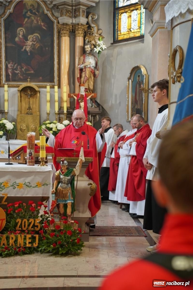 Zdjęcie w galerii na portalu naszraciborz.pl: 100-lecie OSP Gamów. Wręczono odznaczenia i poświęcono tablicę pamiątkową wiadomości z regionu