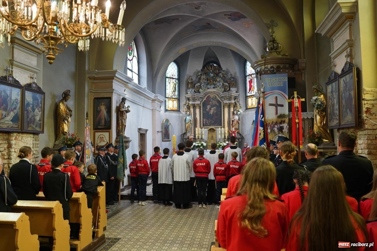 Zdjęcie w galerii na portalu naszraciborz.pl: 100-lecie OSP Gamów. Wręczono odznaczenia i poświęcono tablicę pamiątkową wiadomości z regionu