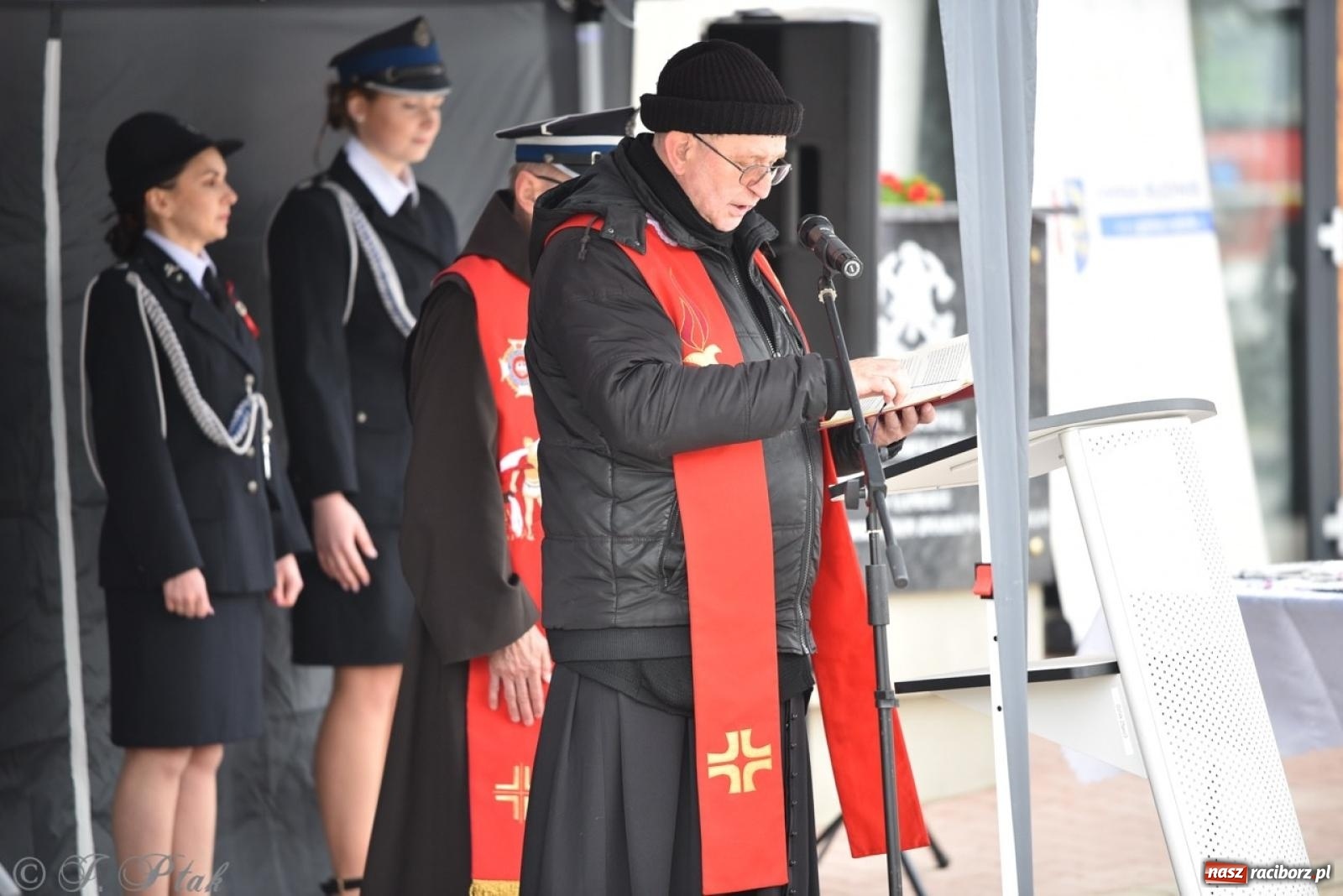 Zdjęcie w galerii na portalu naszraciborz.pl: 100-lecie OSP Gamów. Wręczono odznaczenia i poświęcono tablicę pamiątkową wiadomości z regionu