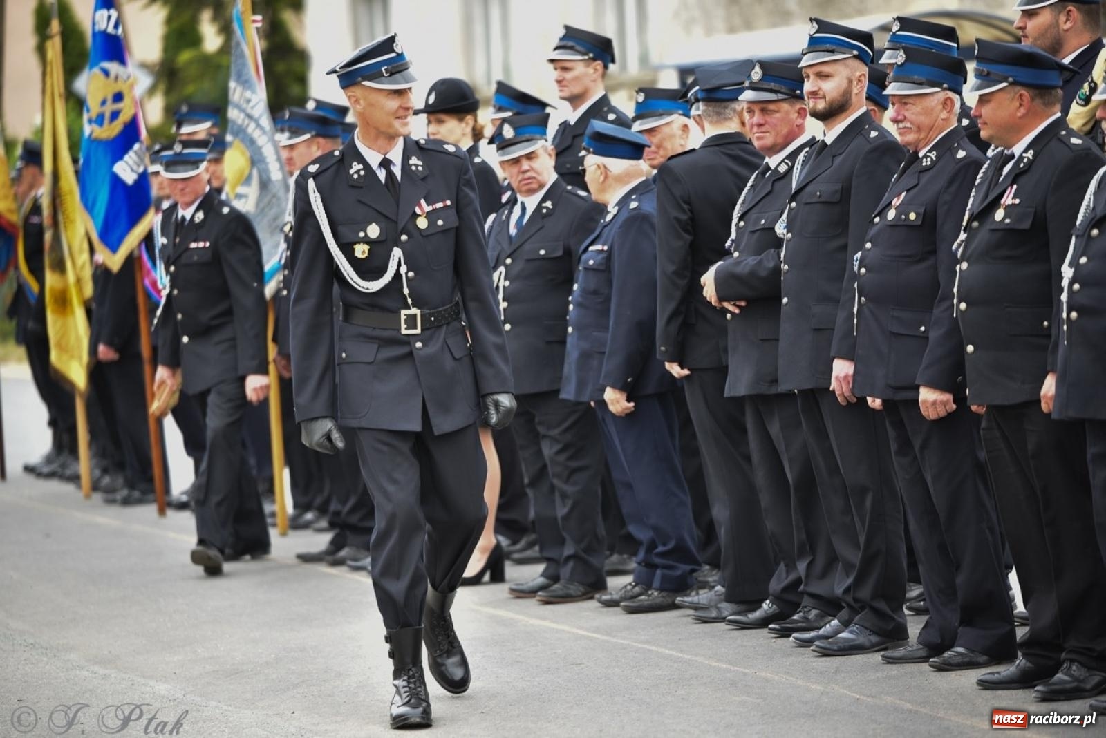 Zdjęcie w galerii na portalu naszraciborz.pl: 100-lecie OSP Gamów. Wręczono odznaczenia i poświęcono tablicę pamiątkową wiadomości z regionu