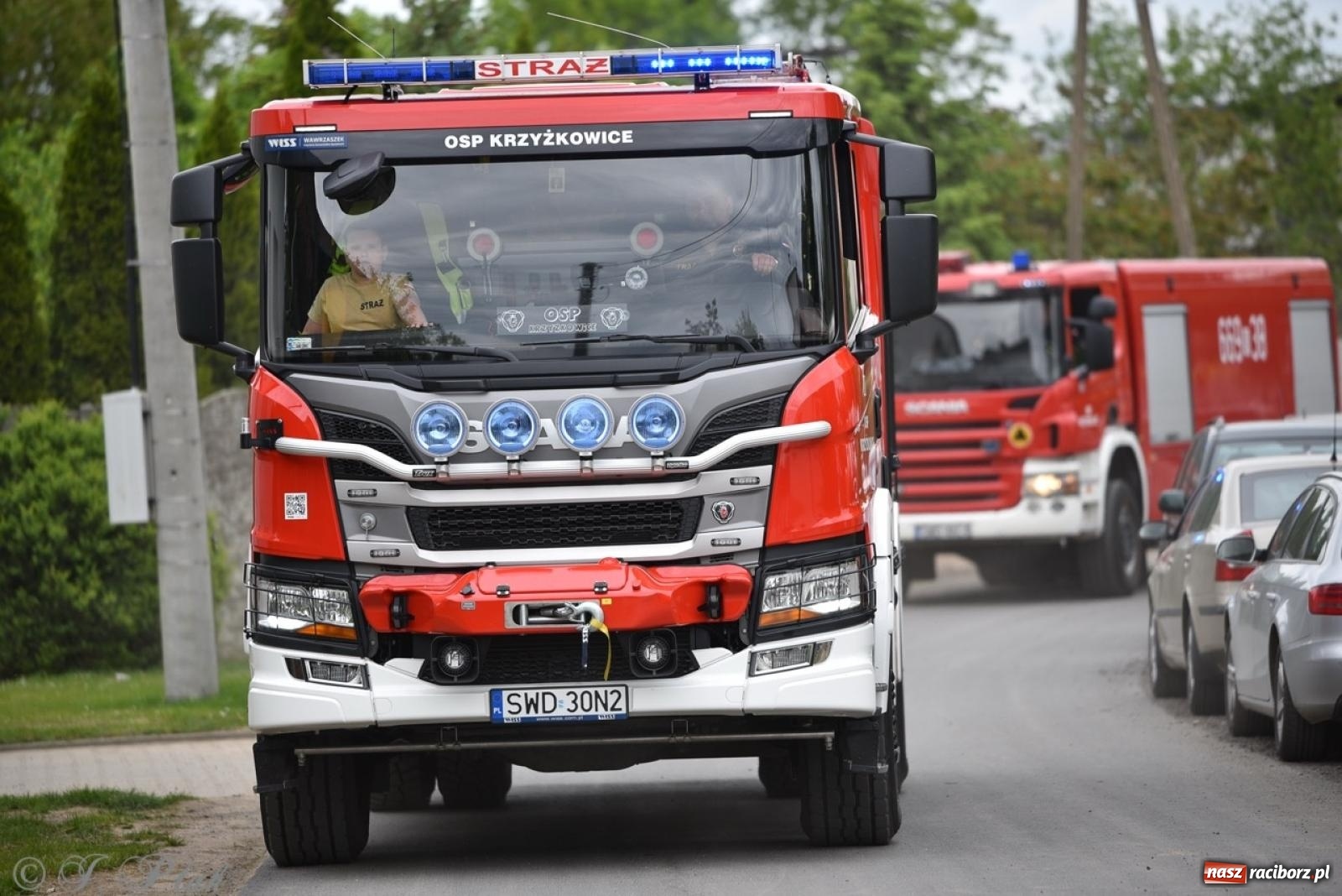 Zdjęcie w galerii na portalu naszraciborz.pl: 100-lecie OSP Gamów. Wręczono odznaczenia i poświęcono tablicę pamiątkową wiadomości z regionu