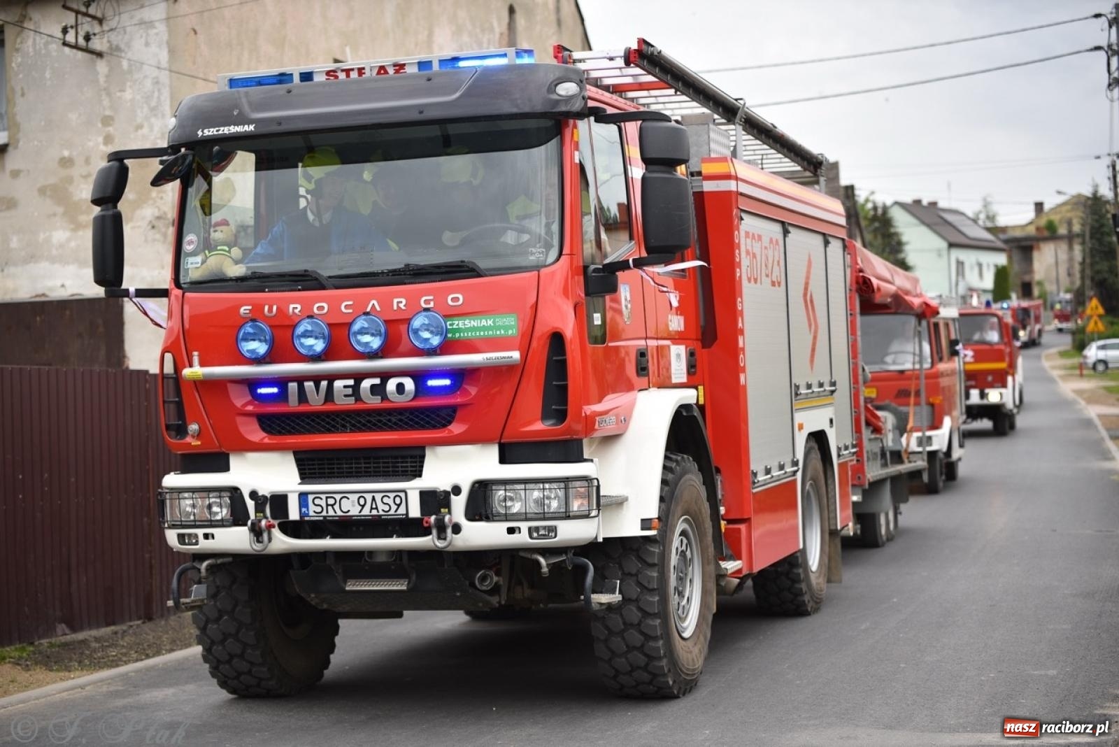 Zdjęcie w galerii na portalu naszraciborz.pl: 100-lecie OSP Gamów. Wręczono odznaczenia i poświęcono tablicę pamiątkową wiadomości z regionu