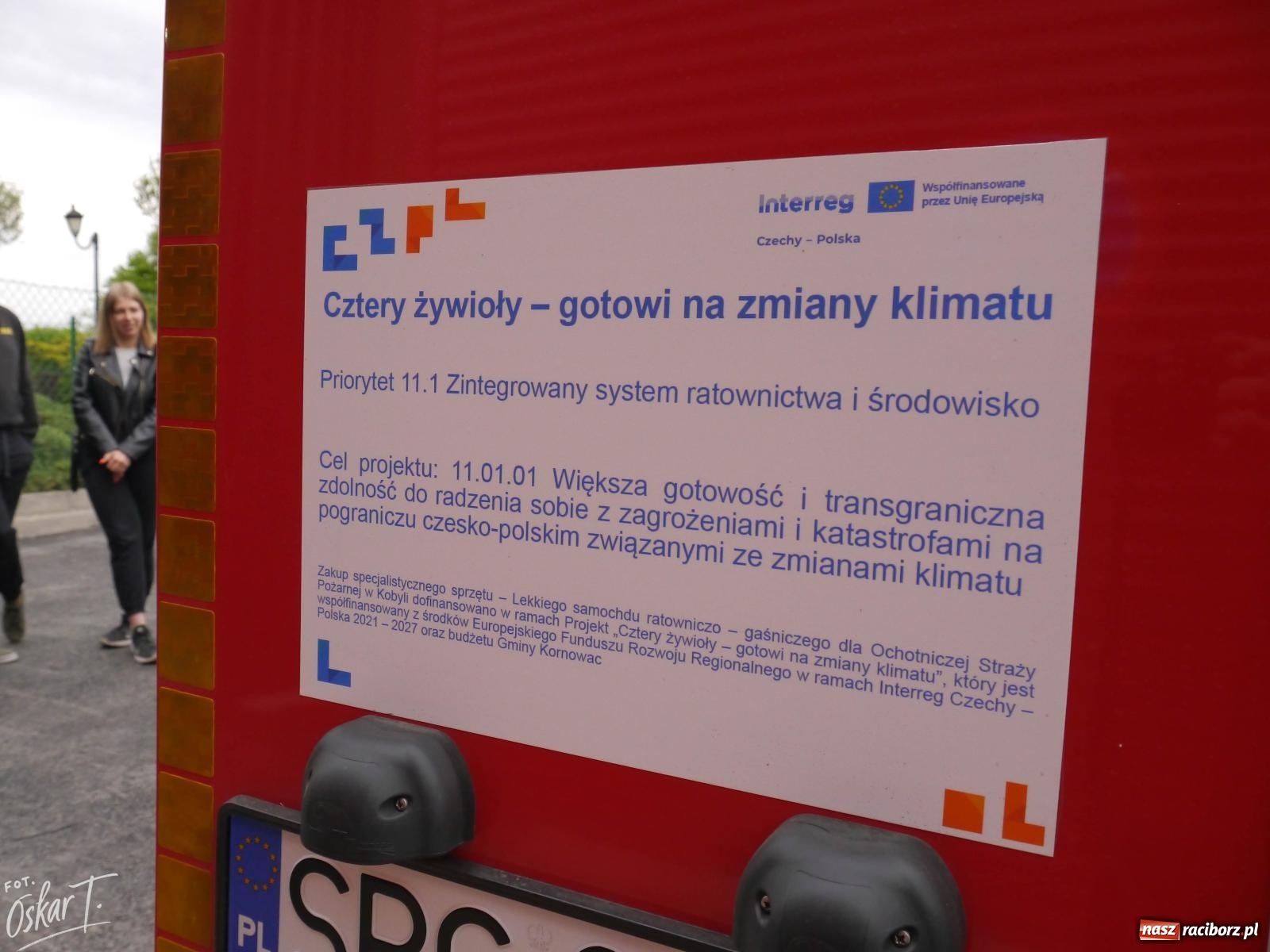 Zdjęcie w galerii na portalu naszraciborz.pl: OSP Kobyla z nowym wozem strażackim wiadomości z regionu