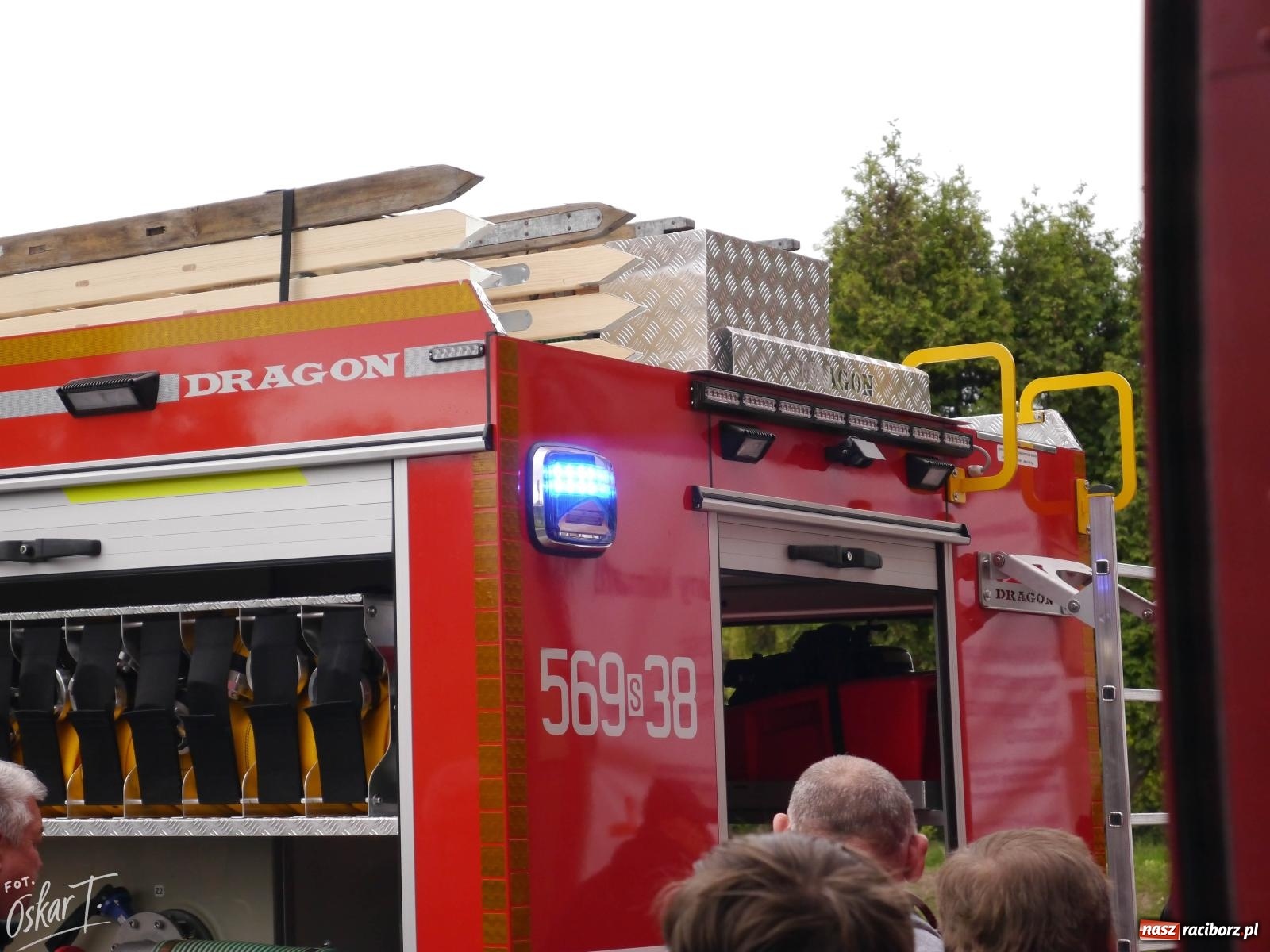 Zdjęcie w galerii na portalu naszraciborz.pl: OSP Kobyla z nowym wozem strażackim wiadomości z regionu