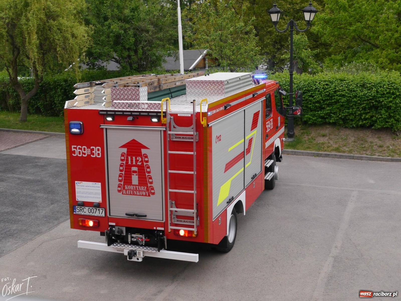 Zdjęcie w galerii na portalu naszraciborz.pl: OSP Kobyla z nowym wozem strażackim wiadomości z regionu