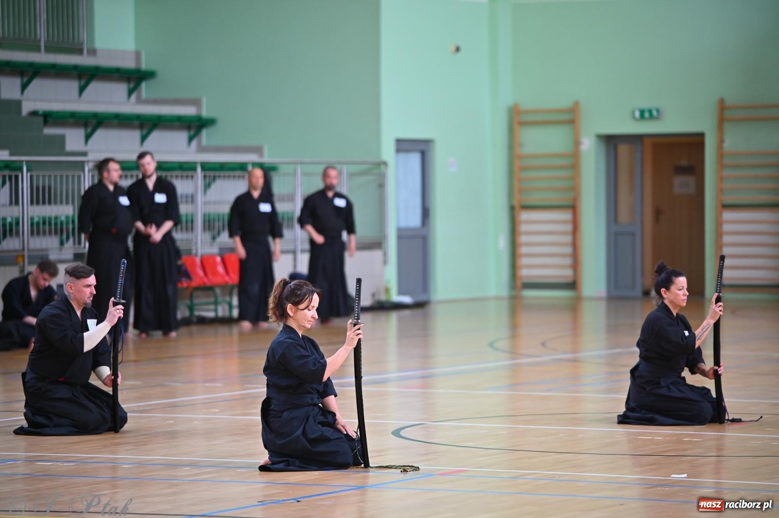 Zdjęcie w galerii na portalu naszraciborz.pl: XVII Otwarte Mistrzostwa Polski Iaido odbyły się w Raciborzu wiadomości z regionu