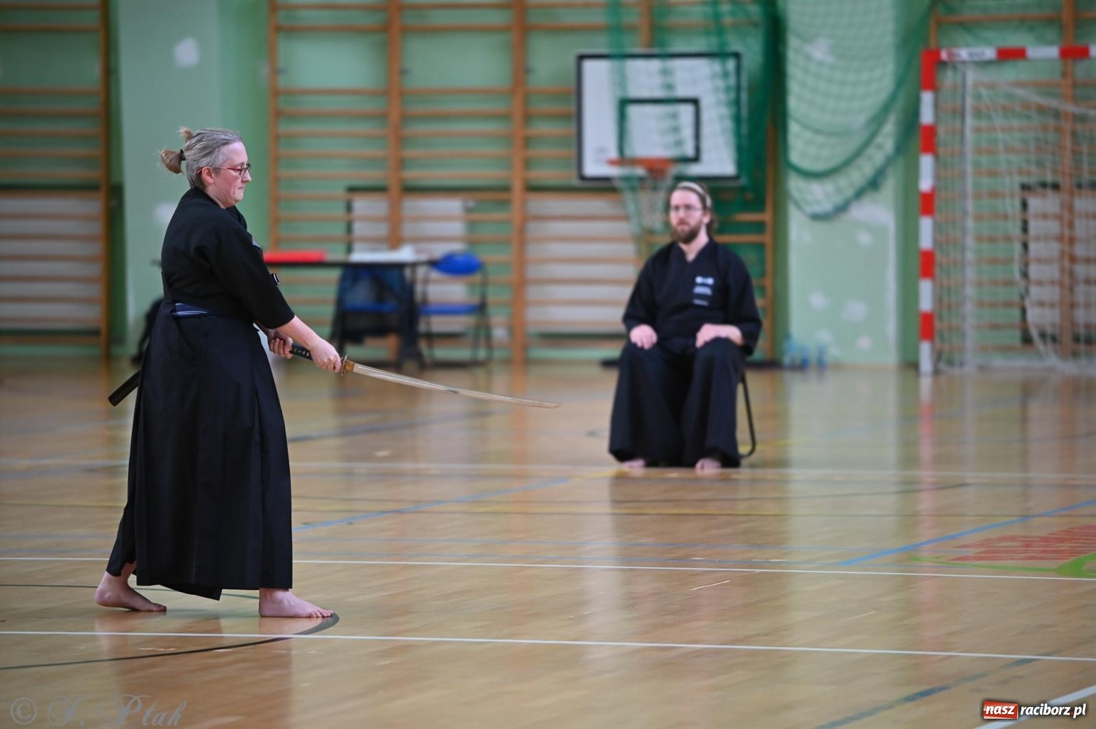 Zdjęcie w galerii na portalu naszraciborz.pl: XVII Otwarte Mistrzostwa Polski Iaido odbyły się w Raciborzu wiadomości z regionu