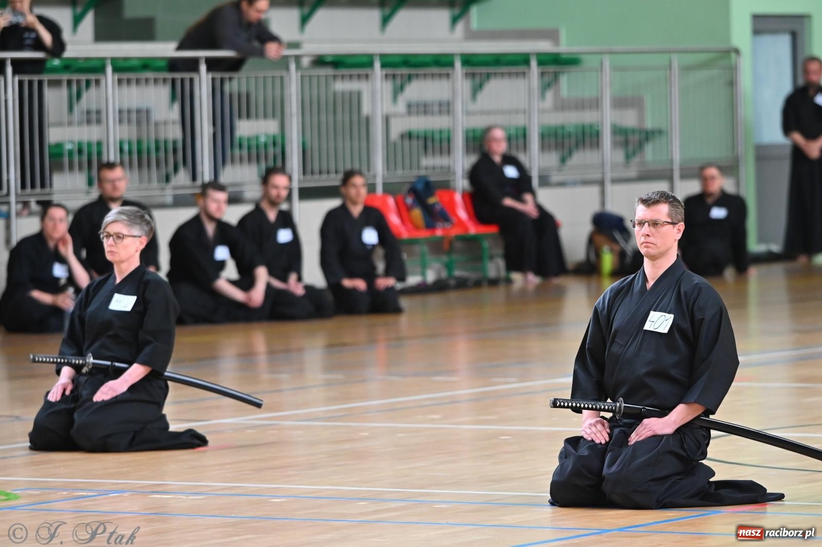 Zdjęcie w galerii na portalu naszraciborz.pl: XVII Otwarte Mistrzostwa Polski Iaido odbyły się w Raciborzu wiadomości z regionu