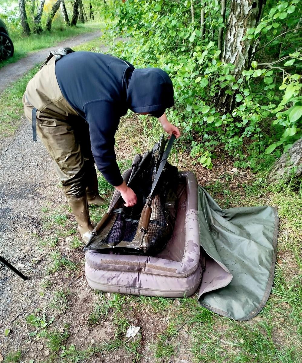 Zdjęcie w galerii na portalu naszraciborz.pl: Rozegrano IX Wiosenne Zawody Karpiowe na babiczowskiej Jedynce wiadomości z regionu