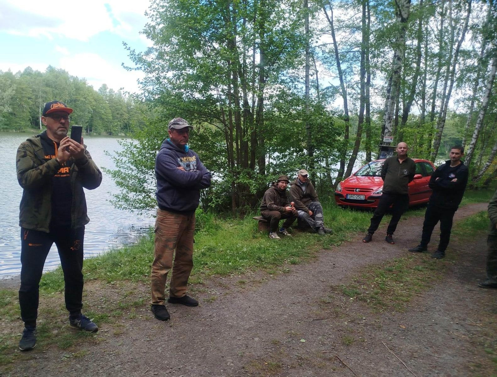 Zdjęcie w galerii na portalu naszraciborz.pl: Rozegrano IX Wiosenne Zawody Karpiowe na babiczowskiej Jedynce wiadomości z regionu