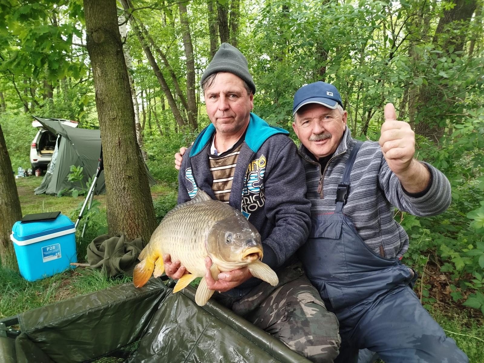 Zdjęcie w galerii na portalu naszraciborz.pl: Rozegrano IX Wiosenne Zawody Karpiowe na babiczowskiej Jedynce wiadomości z regionu