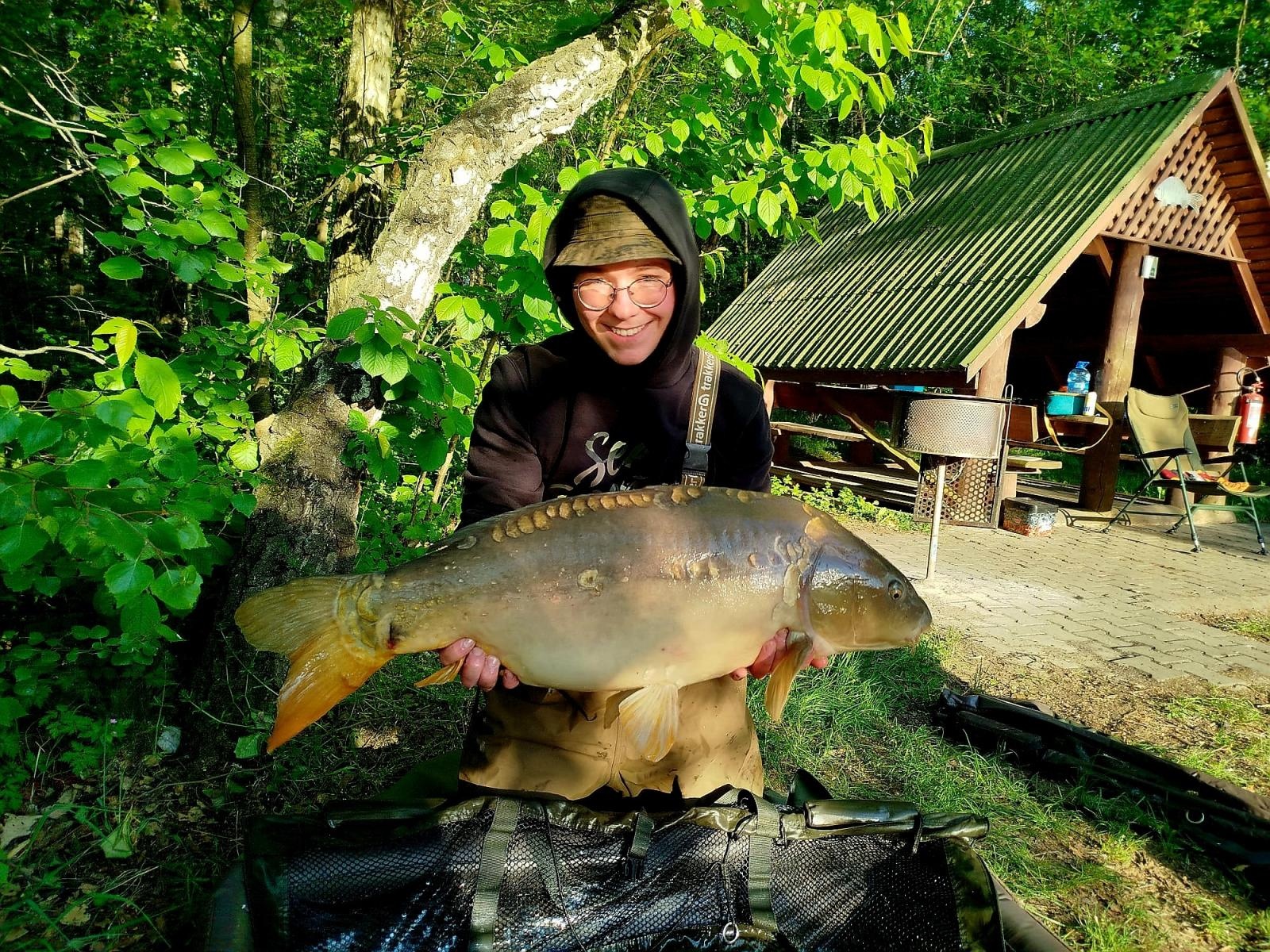 Zdjęcie w galerii na portalu naszraciborz.pl: Rozegrano IX Wiosenne Zawody Karpiowe na babiczowskiej Jedynce wiadomości z regionu