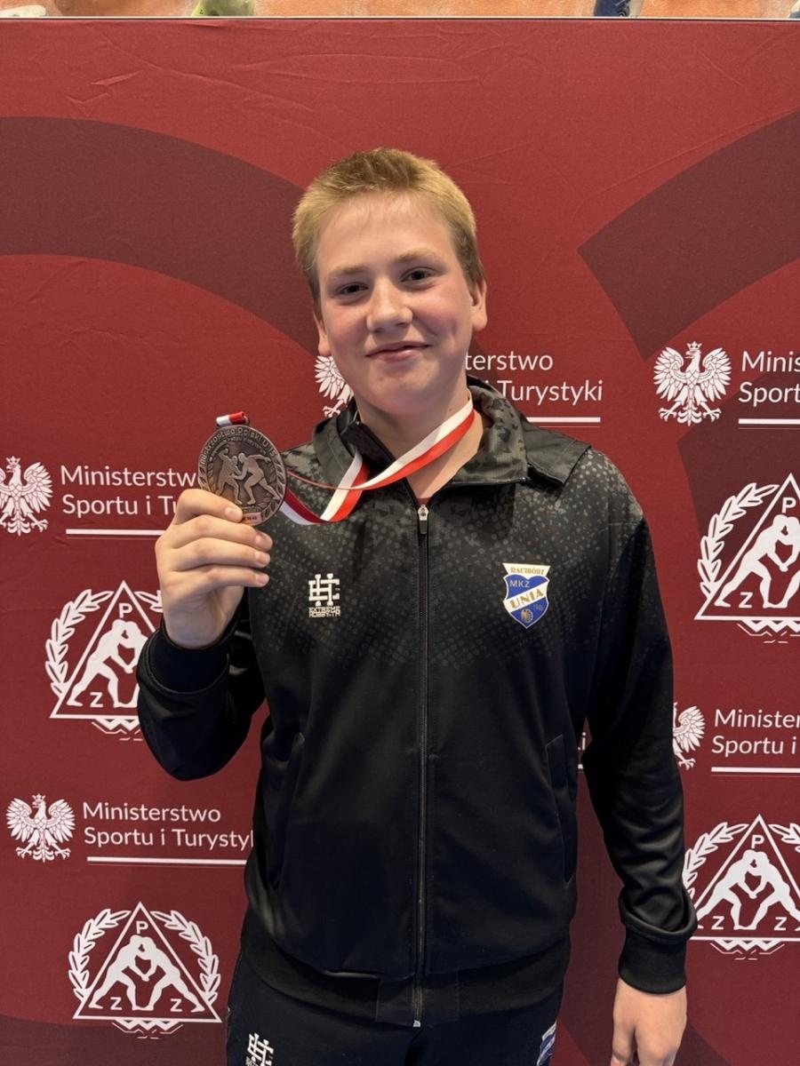 Zdjęcie w galerii na portalu naszraciborz.pl: Zapaśnicy MKZ Unia Racibórz zdominowali Mistrzostwa Polski U15 – 5 medali i tytuł najlepszego klubu w kraju wiadomości z regionu