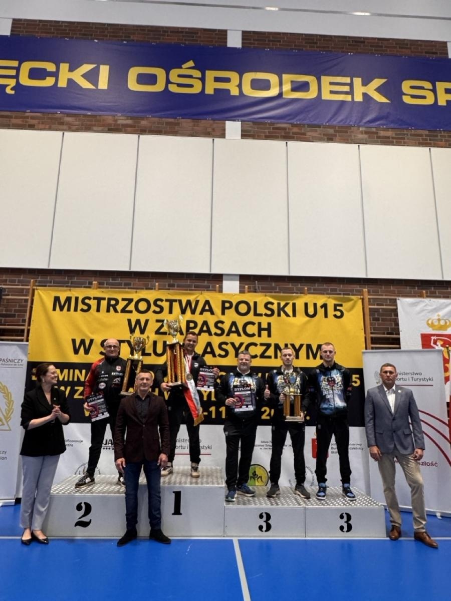 Zdjęcie w galerii na portalu naszraciborz.pl: Zapaśnicy MKZ Unia Racibórz zdominowali Mistrzostwa Polski U15 – 5 medali i tytuł najlepszego klubu w kraju wiadomości z regionu