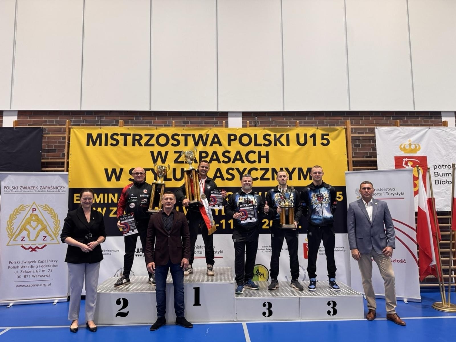 Zdjęcie w galerii na portalu naszraciborz.pl: Zapaśnicy MKZ Unia Racibórz zdominowali Mistrzostwa Polski U15 – 5 medali i tytuł najlepszego klubu w kraju wiadomości z regionu