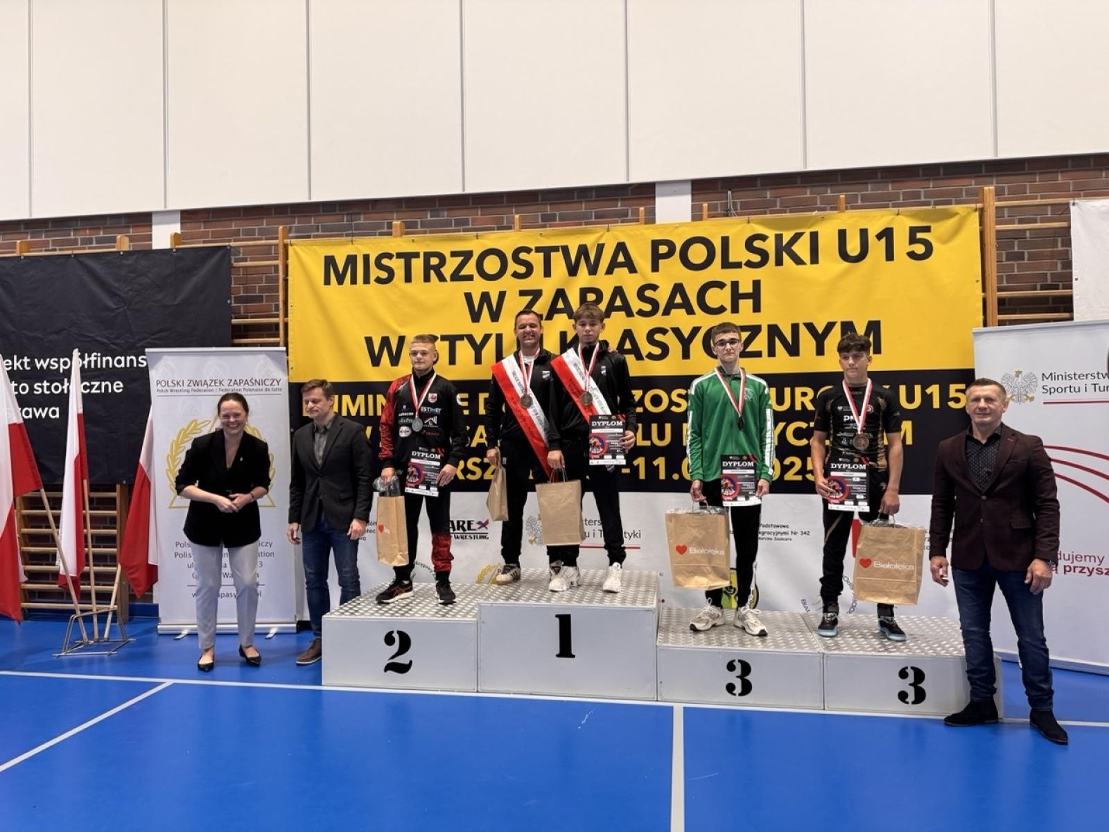 Zdjęcie w galerii na portalu naszraciborz.pl: Zapaśnicy MKZ Unia Racibórz zdominowali Mistrzostwa Polski U15 – 5 medali i tytuł najlepszego klubu w kraju wiadomości z regionu