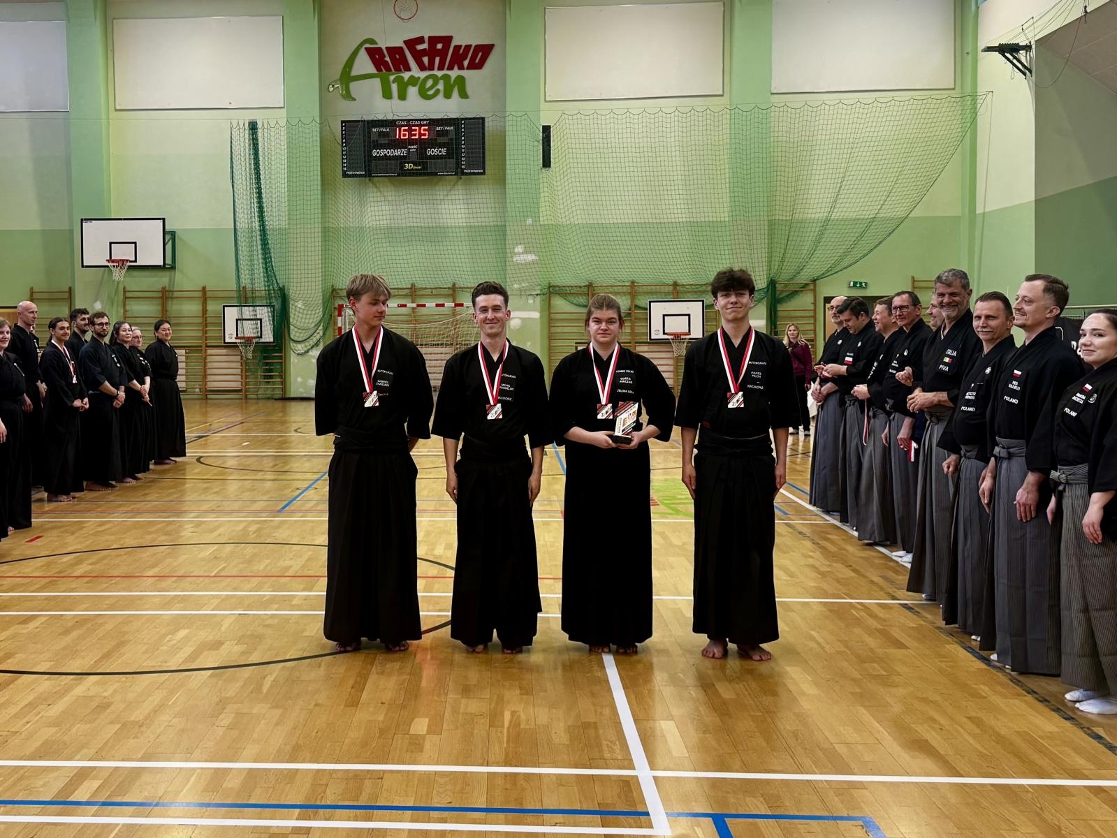 Zdjęcie w galerii na portalu naszraciborz.pl: Zawodnicy Butokukan Racibórz z sukcesami na XVII Otwartych Mistrzostwach Polski Iaido 2025 wiadomości z regionu