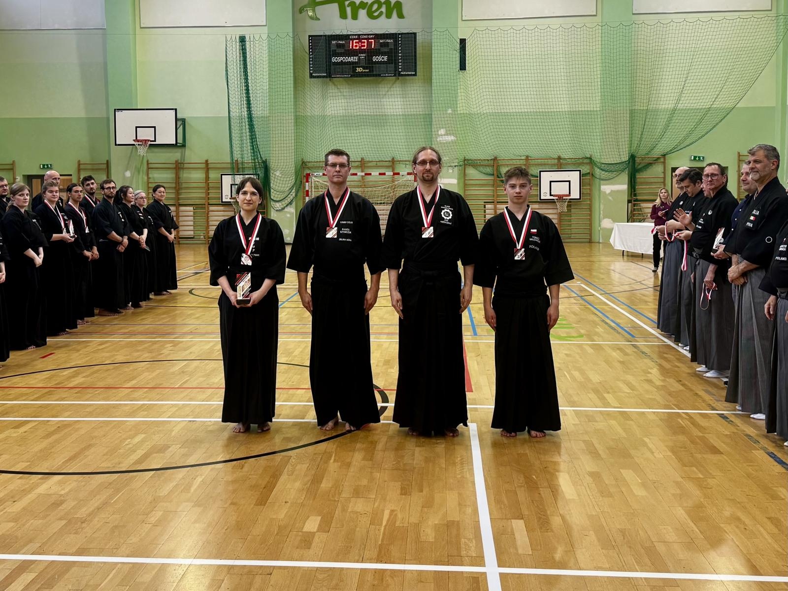 Zdjęcie w galerii na portalu naszraciborz.pl: Zawodnicy Butokukan Racibórz z sukcesami na XVII Otwartych Mistrzostwach Polski Iaido 2025 wiadomości z regionu