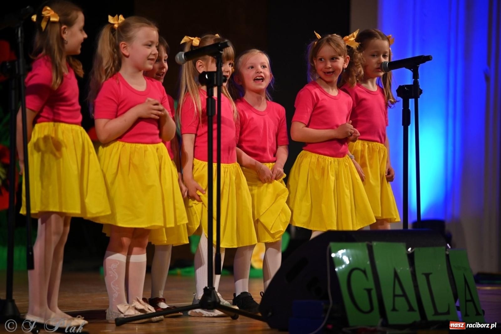 Zdjęcie w galerii na portalu naszraciborz.pl: Mali artyści na scenie RCK – gala mini-festiwalu i przeglądu Mali Poligloci wiadomości z regionu