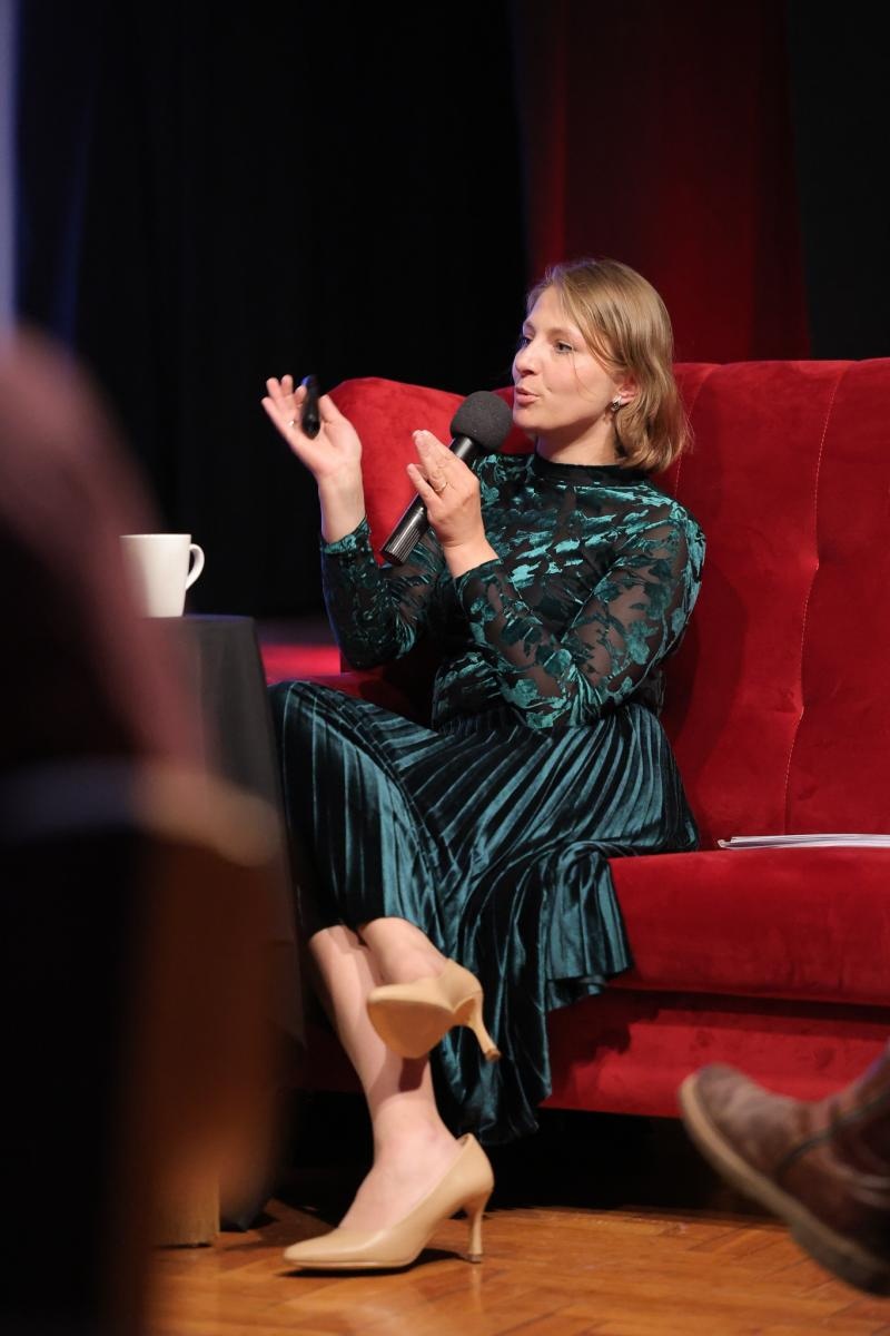 Zdjęcie w galerii na portalu naszraciborz.pl: Arkana pracy miejskiej konserwator zabytków. Za nami spotkanie W PUNKT z Marią Olejarnik wiadomości z regionu