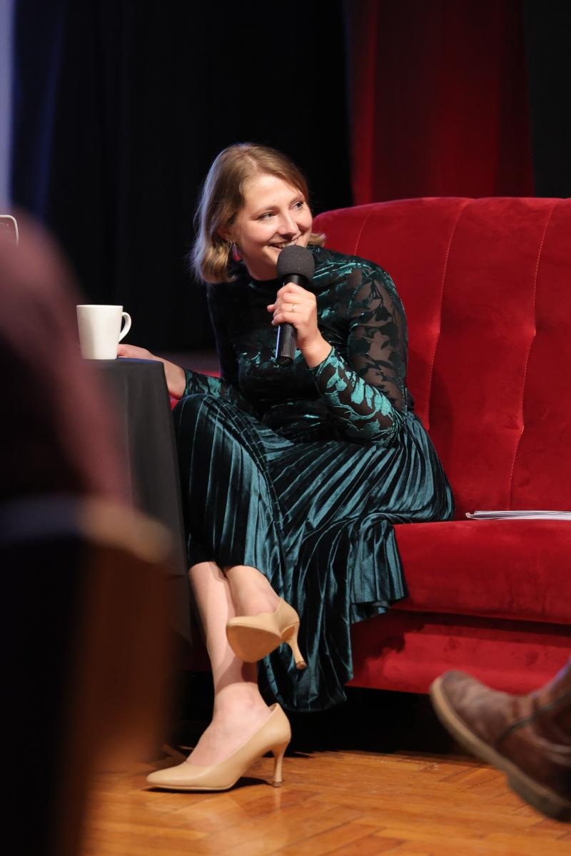 Zdjęcie w galerii na portalu naszraciborz.pl: Arkana pracy miejskiej konserwator zabytków. Za nami spotkanie W PUNKT z Marią Olejarnik wiadomości z regionu