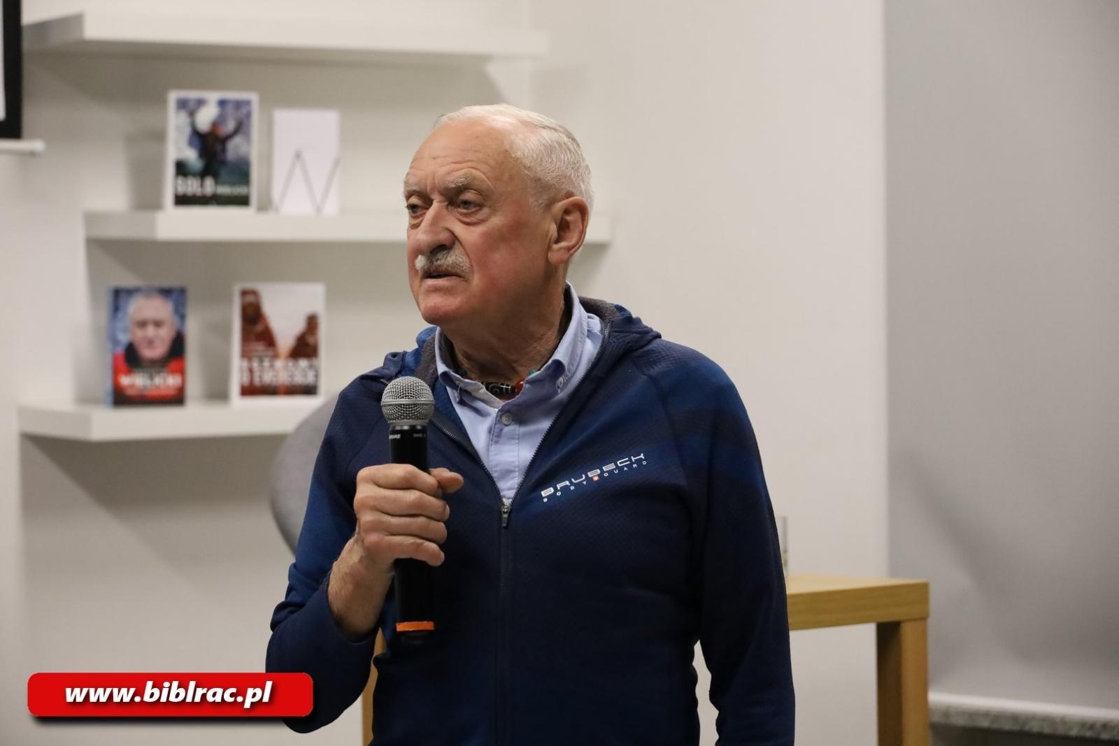 Zdjęcie w galerii na portalu naszraciborz.pl: Nie jestem legendą, jestem szczęściarzem! Krzysztof Wielicki w raciborskiej bibliotece wiadomości z regionu