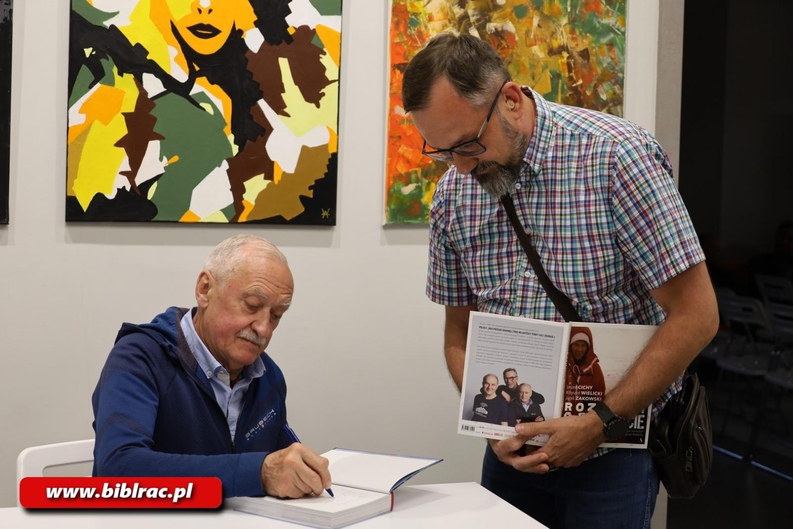 Zdjęcie w galerii na portalu naszraciborz.pl: Nie jestem legendą, jestem szczęściarzem! Krzysztof Wielicki w raciborskiej bibliotece wiadomości z regionu