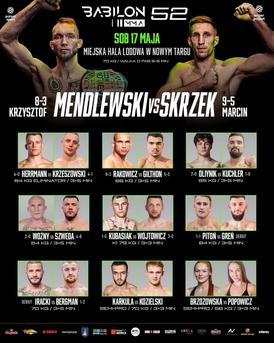 Zdjęcie w galerii na portalu naszraciborz.pl: Kamil Woźny z Łamatora Racibórz powalczy na gali Babilon MMA 52 wiadomości z regionu