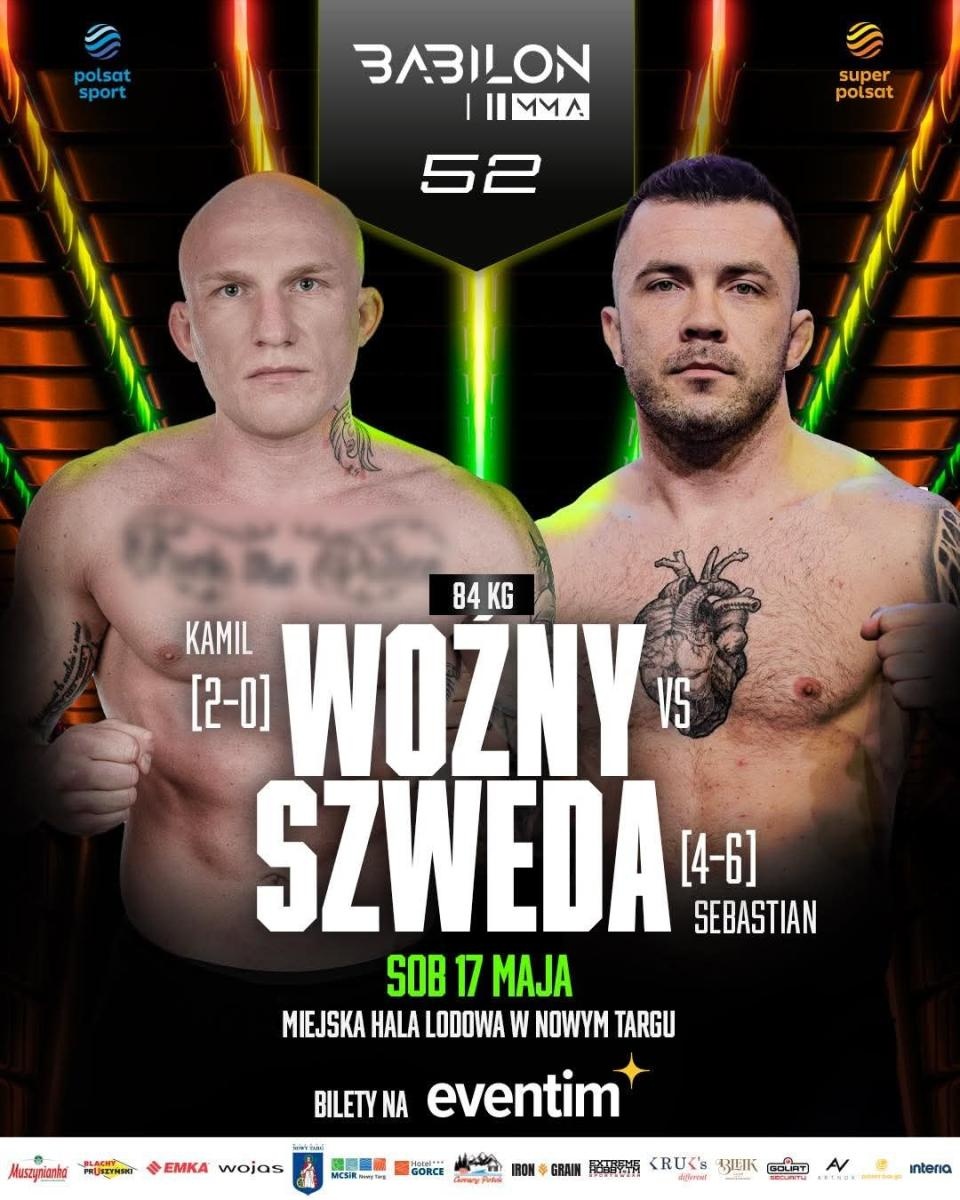 Zdjęcie w galerii na portalu naszraciborz.pl: Kamil Woźny z Łamatora Racibórz powalczy na gali Babilon MMA 52 wiadomości z regionu